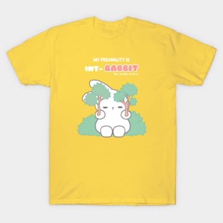 The Shy Introvert Bunny T-Shirt